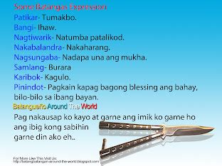 batangueño words list